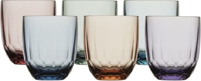 Marine Business 'Party' 6 x Ecozen Waterglazen Stars Multicolour