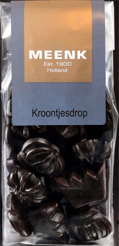 Meenk Kroontjes drop 180 gram