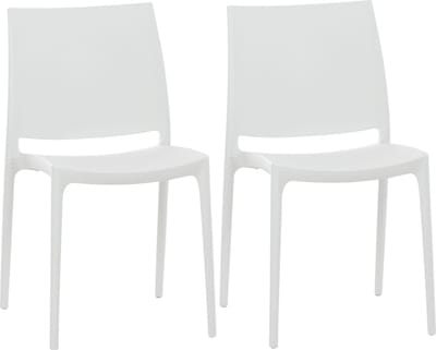 CLP Maya Set van 2 Stoelen wit