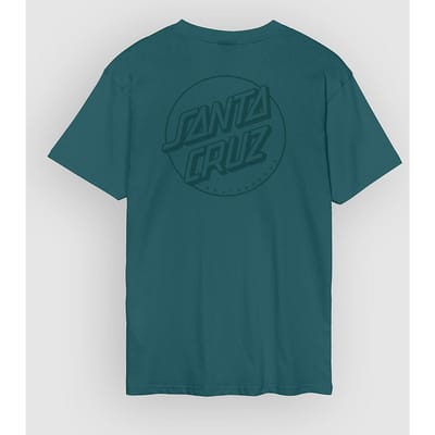 Santa Cruz Tonal Opus Dot Stripe T-Shirt blauw