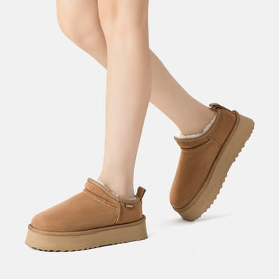 EVER AU Australië Vrouwen Partridge Classic Ultra Mini Platform Botten