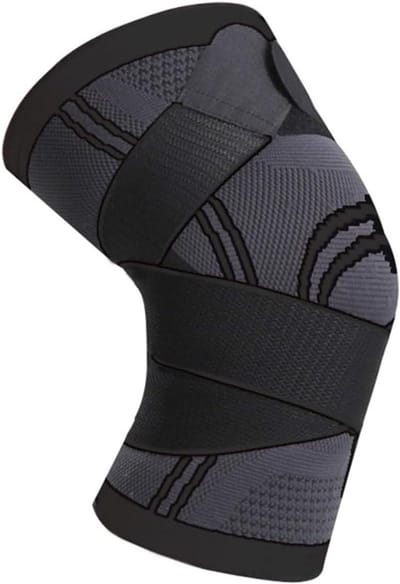 Kniebeschermers - Kniesteun - Sport en Werk - Verbeterde Demping - XXL - Zwart
