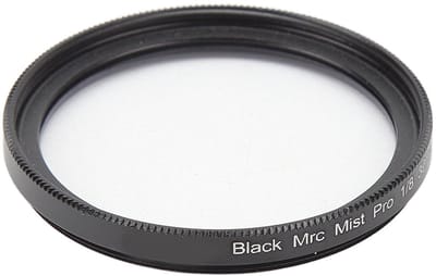 Dailygoods- Filter 1/8 Zwart - Mist Effect - Dubbelzijdige 18 Meerlaagse Coatings - Olievlekbestendig - Antislip Textuur - CNC Nauwkeurig Gieten - Lensfilter