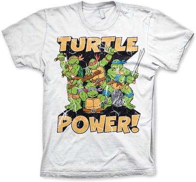 Teenage Mutant Ninja Turtles TMNT Turtle Power T-shirt NIC-1-TMNT008-H46-17