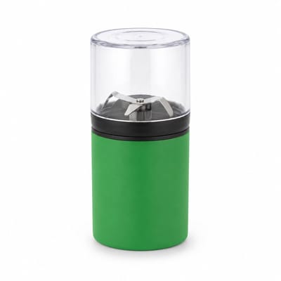 Zirkle - Elektrische Kruidenmaler / Specerijmolen / Mini Spice Grinder / Kruidenmolen - USB-C Oplaadbaar - Voor Gedroogde Kruiden, Kruidenmixen en Specerijen - Compact voor Thuis, Reizen en Camping - Groen