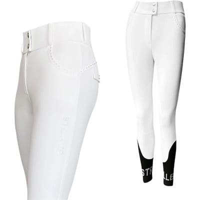 Dames wedstrijdbroek met volledige grip Estrelle Equestrian Signature