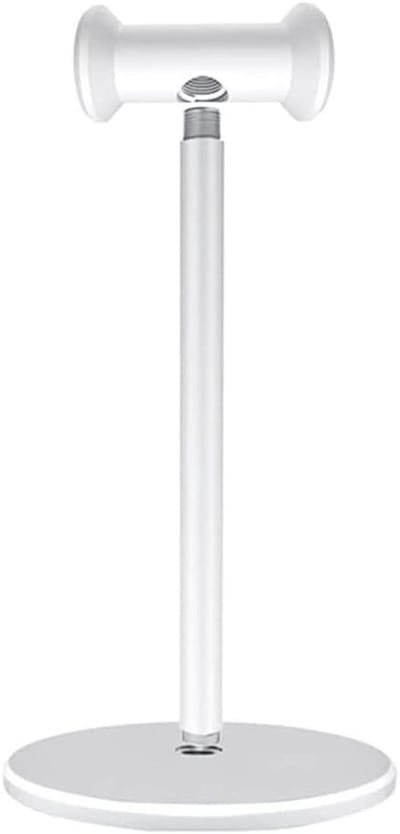 Hoofdtelefoon Stand - Houder Beugel - Opbergen Accessoires - Afneembaar Ontwerp - Stabiele Basis - Zilver