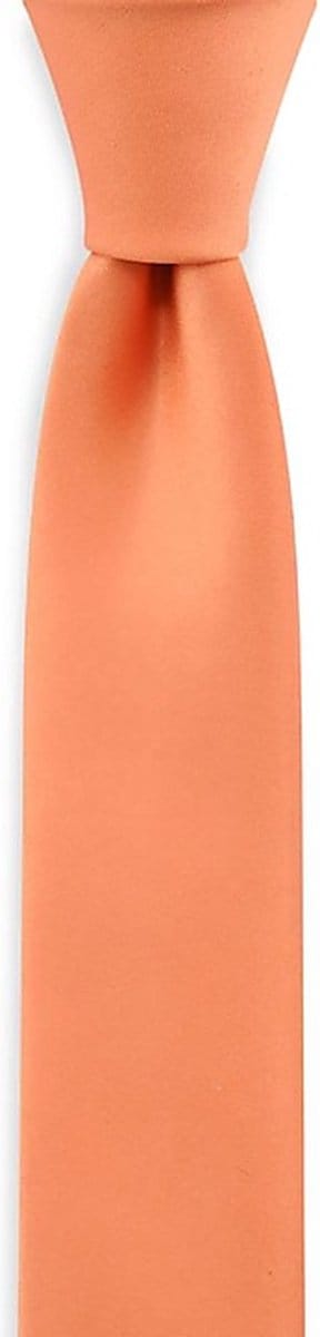 We Love Ties - Stropdassen - Skinny stropdas oranje satijn - oranje