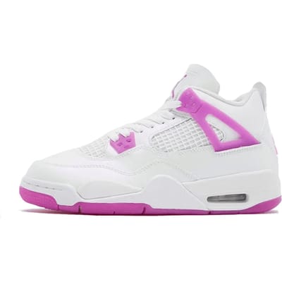 Basketbalschoenen Nike Baskets Air Jordan 4 Hyper Violet blanc/violet hyper