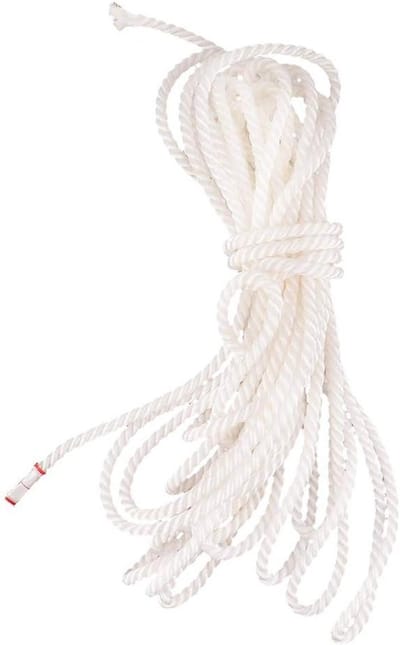 Nylon touw - Koppelkoord - Vastzetten van lading - Hoge sterkte - 100 meter - Wit