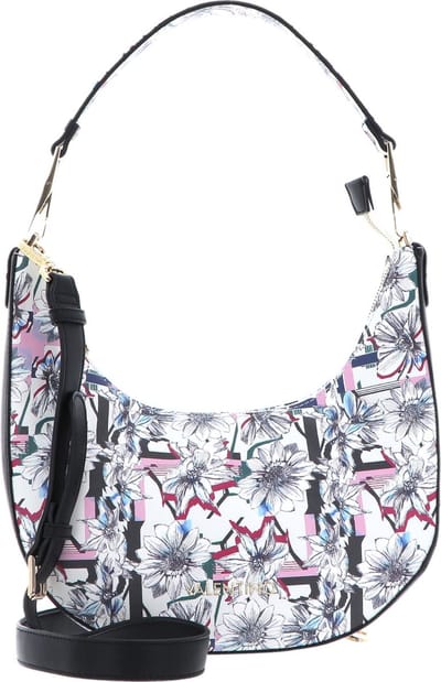 VALENTINO Schoudertas Sottospalla Goulash Shoulder Bag Nero / Multicolor Wit Veelkleurig