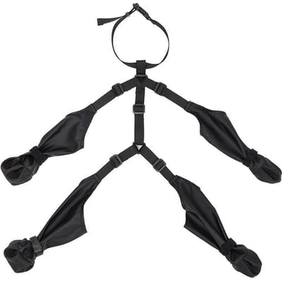 Hondenschoenen Waterdichte Verstelbare Hondenlaarzen Huisdier Ademende Schoenen voor Buiten Wandelen Zachte Franse Bulldog Schoenen Huisdier Poten Beschermer S 60x68cm