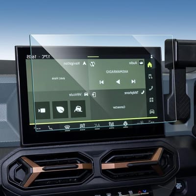 Beschermfolie 10.1 Inch voor Dacia Duster 3 (2024-2025) - Anti-Kras Schermbeschermer, Duurzaam en Transparant