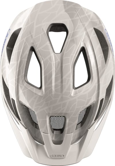 Fietshelm ABUS ADURO 3.0 white art M - 52-58 cm - wit - Geschikt voor gebruik op elektrische fietsen - stadsfietsen - 300 g