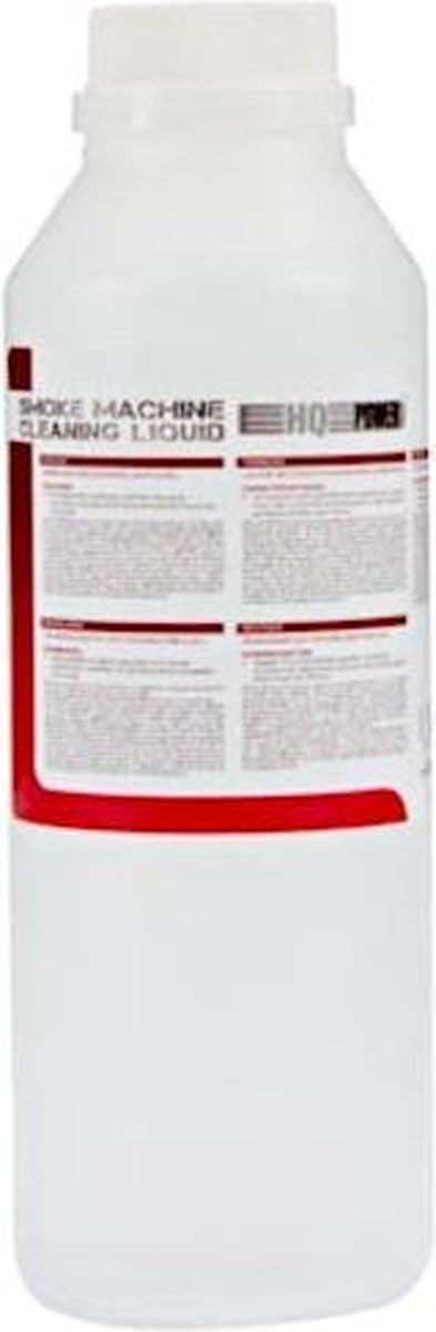 HQ-Power Reinigingsvloeistof voor rookmachines, veilig, internationaal goedgekeurd, conform normen, 0.25 L