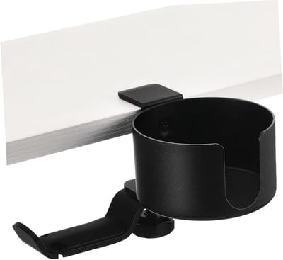 Hoofdtelefoonstandaard Bureau - Hanger Controller - Bureau Organiseren - Met Bekerhouder - 16.5 cm Pakket - Zwart