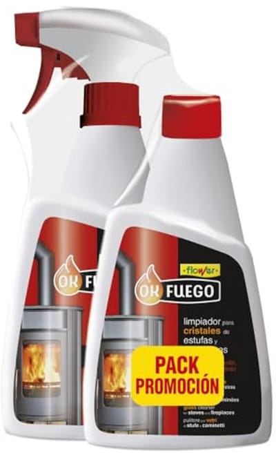 Fornuis en open haard onderhoudsreiniger 500 ml - 2 stuks