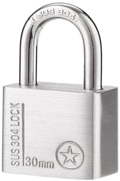 Hangslot Waterdicht - Buitenhangslot - Sleutels - Heavy Duty - Roestvrij Staal - B-level Cilinder - Slot
