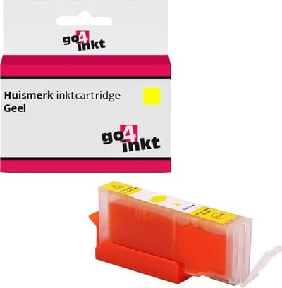 Go4inkt compatible met Canon CLI-581XXL y inkt cartridge yellow