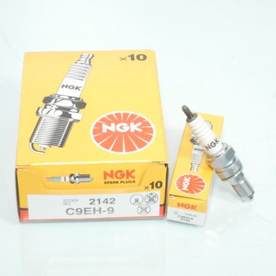 Bougie d'allumage NGK pour Moto Honda 600 CBF HORNET PC34 PC36 1998 à 2014 C9EH-9 / 2142 / Par 10 Neuf