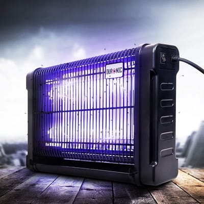 Equivera Muggenlamp - Insectenlamp - Elektrische UV Insectenval - Vliegenlamp - Insectenvanger - Muggenvanger - Anti-Insecten