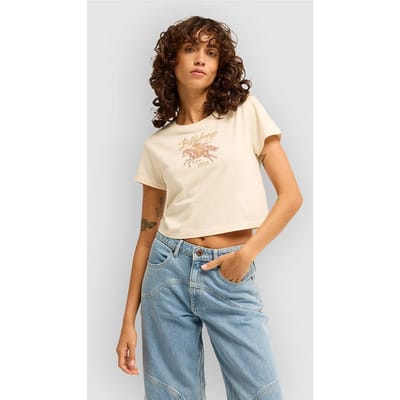 Billabong Outpost Ritual T-shirt Met Korte Mouwen Beige M Vrouw