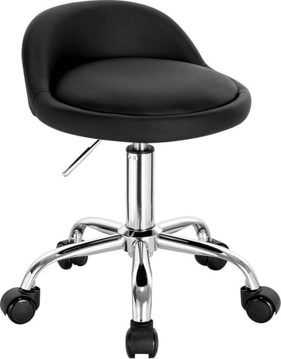 Bolt Edge Werkkruk - Zwart - Zadelkruk - Ergonomisch - Zonder rugleuning - Kunstleer