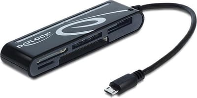 DeLOCK Micro USB OTG Cardreader - 0,10 meter