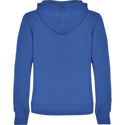 Roly Dames/Dames Urban Hooded Polycotton Sweatshirt (Koningsblauw/Wit)