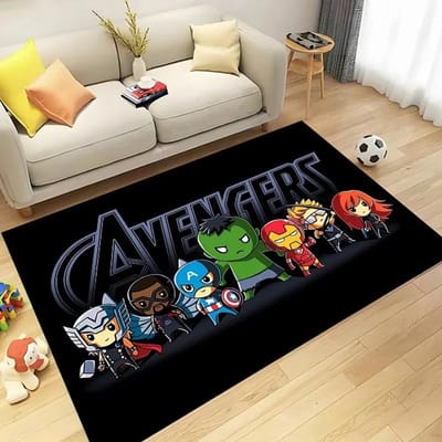 Disney Marvel-Avengers Superheld Vloerkleed voor Huis Woonkamer Slaapkamer Bank Deurmat Keuken Decoratie Antislip Vloermat 80*120cm
