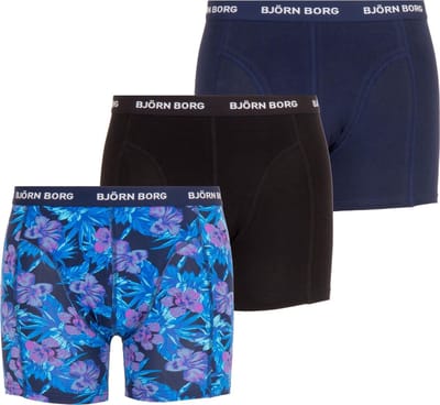 Bjorn Borg Onderbroek - Maat S  - Mannen - blauw/donkerblauw/zwart