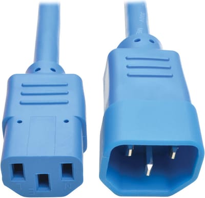 Tripp Lite P004-003-ABL electriciteitssnoer Blauw 0,9 m C13 stekker C14 stekker