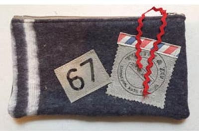 Toetie & Zo Handgemaakte Etui Deken, make-up tasje, pennenzak, medicijntasje