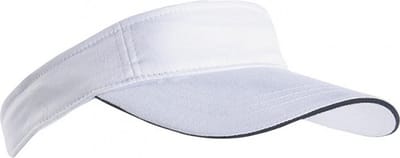 Witte zonneklep