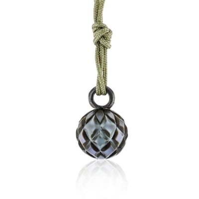 Luna-Pearls - 207.0009 - Hanger - 750/-Wit goud met Tahiti gekweekte parel