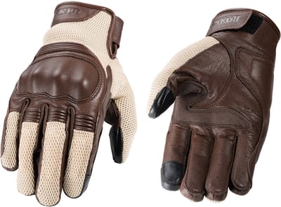 ROKKER Austin Mesh Beige Handschoenen - Handschoen