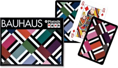 Piatnik Bauhaus Speelkaarten - Dubbeldekker.