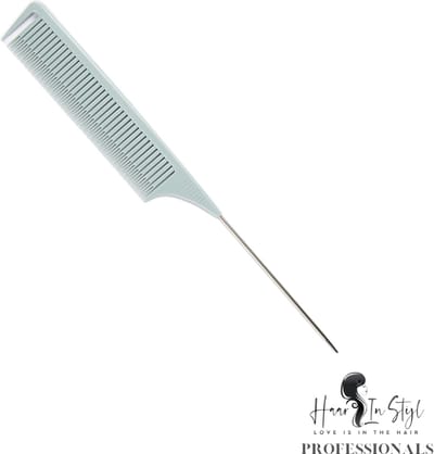 Haar in Stijl® Highlighting Kam 6330 Lichtgrijs Sectioning Kam Fijn Smal