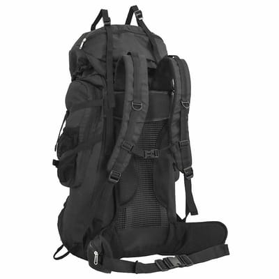 vidaXL - Wandelrugzak - 60 - L - oxford - stof - zwart