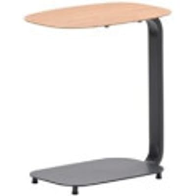 Garden Impressions Lucca laptop tafel 45x30xh51cm carbon black light teaklook