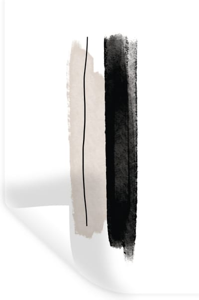 Muurstickers - Sticker Folie - Lijn - Design - Pastel - 20x30 cm - Plakfolie - Muurstickers Kinderkamer - Zelfklevend Behang - Zelfklevend behangpapier - Stickerfolie