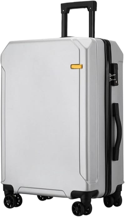 Harde Koffer - Reiskoffer Bagage - Reizen Organiseren - 360° Draaibare Wielen - 22 inch - Zwart