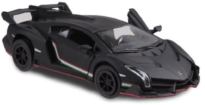Kinsmart Sportwagen Lamborghini Veneno 1:36 Die-cast Zwart