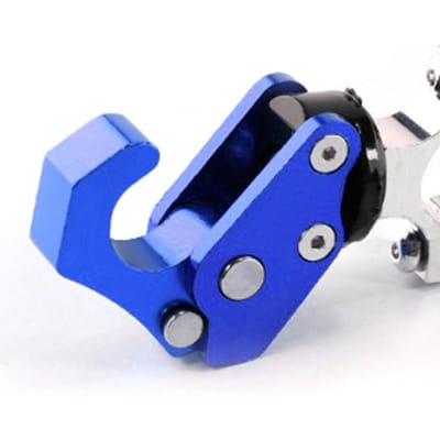 Opvouwbare haak met gesp, sterke lagers, aluminiumlegering, opvouwbare haak voor motorfiets, scooter, fiets, goudkleurig
