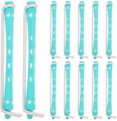 Dailygoods- Krulspelden 24 Stuks - Permanentrollers - Praktische Tools - Voor Kort Haar - Eenvoudig Thuisgebruik - Afmetingen 9x0,6 cm - Krultangen