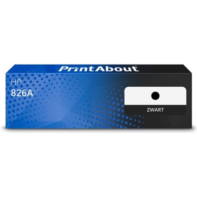 PrintAbout huismerk Toner 826A (CF310A) Zwart Geschikt voor HP