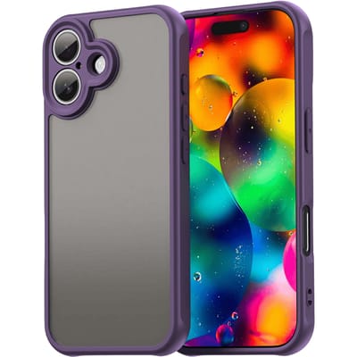 Mocaa Apple iPhone 17 Slim Anti-Shock Hoesje Paars