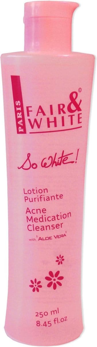 Fair And White So White Acne Medication Cleanser 250 ml