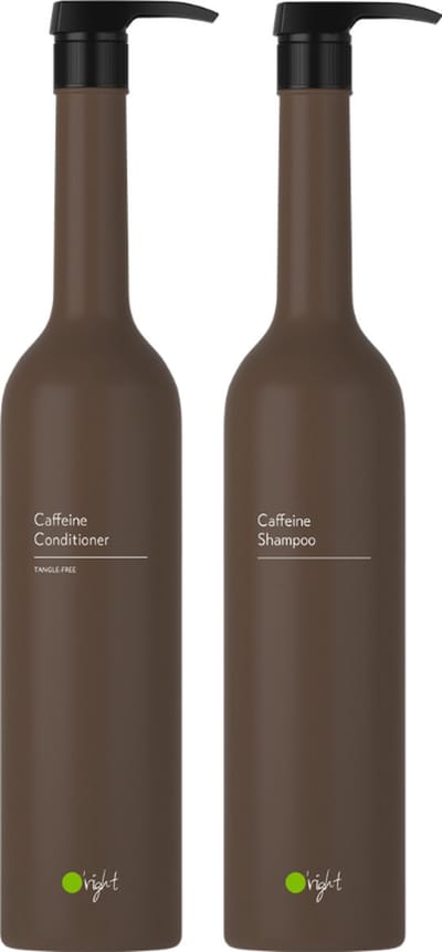 O’right Caffeine Duo Shampoo & Conditioner 1L - Stimuleert de haargroei