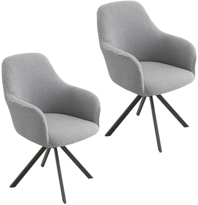 Dailygoods- Stoelhoezen met Armleuning - 2/4 Stuks - Universeel - Stretch - Wasbaar - Hoogwaardige Materialen - Comfortabel en Onderhoudsvriendelijk - Stoelbekleding